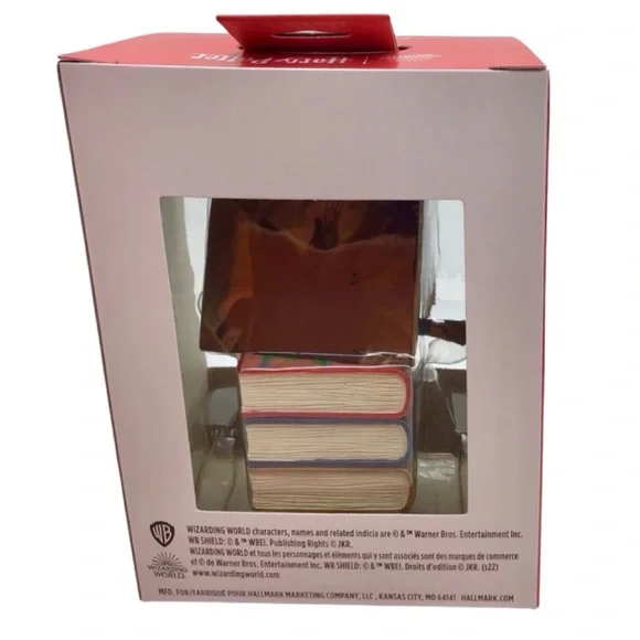Hallmark Harry Potter Stacked Books with Wand Christmas Ornament (NWT) - Picture 7 of 11